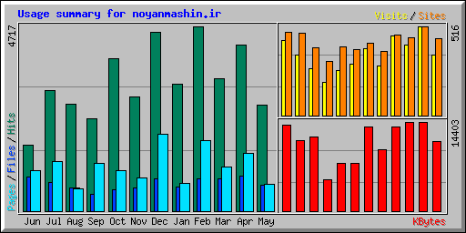 Usage summary for noyanmashin.ir
